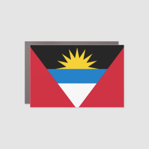 Flagge von Antigua und Barbuda Auto Magnet