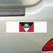 Flagge von Antigua und Barbuda Autoaufkleber (Auf Auto)