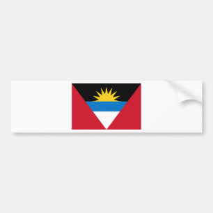 Flagge von Antigua und Barbuda Autoaufkleber