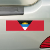 Flagge von Antigua und Barbuda Autoaufkleber (Auf Auto)