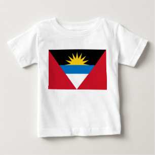 Flagge von Antigua und Barbuda Baby T-shirt