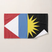 Flagge von Antigua und Barbuda Badhandtuch Set (Handtuch)