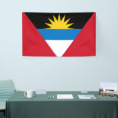 Flagge von Antigua und Barbuda Banner (Messeveranstaltung)