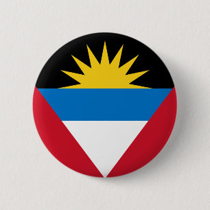 Flagge von Antigua und Barbuda Button