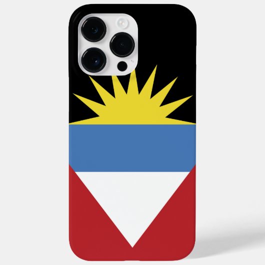 Flagge von Antigua und Barbuda Case-Mate iPhone Hülle (Rückseite)