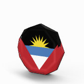 Flagge von Antigua und Barbuda Fotoblock (Rechts)