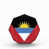 Flagge von Antigua und Barbuda Fotoblock (Vorderseite)