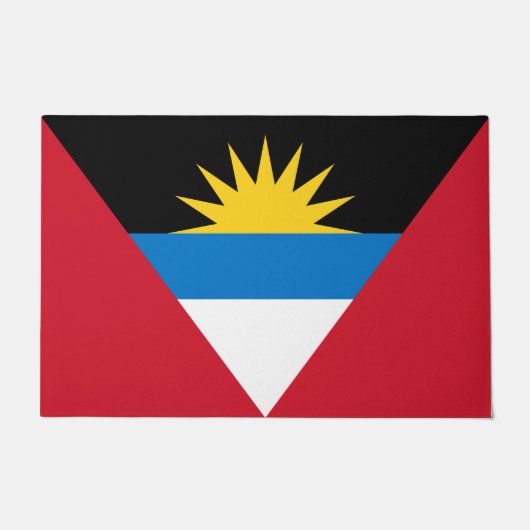 Flagge von Antigua und Barbuda Fußmatte (Vorderseite)