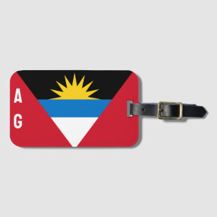 Flagge von Antigua und Barbuda Gepäckanhänger