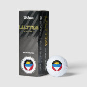 Flagge von Antigua und Barbuda Golfball (Verpackungen)