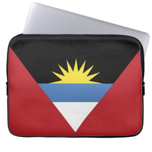 Flagge von Antigua und Barbuda Laptopschutzhülle