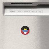 Flagge von Antigua und Barbuda Magnet (In Situ (Geschirrspüler))