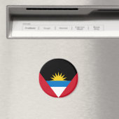 Flagge von Antigua und Barbuda Magnet (In Situ (Geschirrspüler))