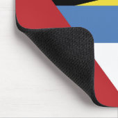 Flagge von Antigua und Barbuda Mousepad (Ecke)