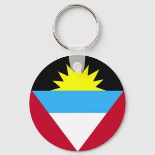 Flagge von Antigua und Barbuda Schlüsselanhänger
