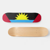 Flagge von Antigua und Barbuda Skateboard (Horizontal)