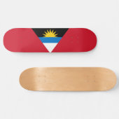 Flagge von Antigua und Barbuda Skateboard (Horizontal)