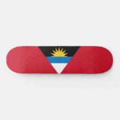 Flagge von Antigua und Barbuda Skateboard (Horizontal)