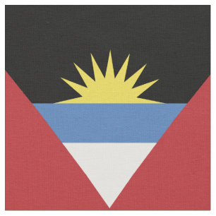 Flagge von Antigua und Barbuda Stoff