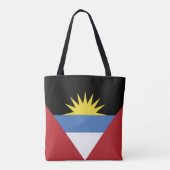 Flagge von Antigua und Barbuda Tasche (Rückseite)