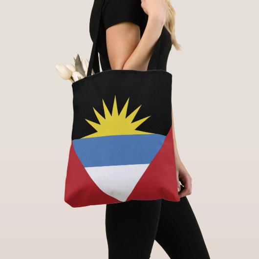Flagge von Antigua und Barbuda Tasche (Von Nahem)