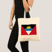 Flagge von Antigua und Barbuda Tragetasche (Vorderseite (Produkt))
