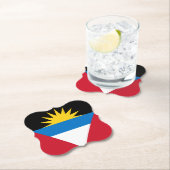 Flagge von Antigua und Barbuda Untersetzer (Vor Ort)