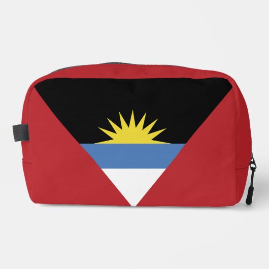 Flagge von Antigua und Barbuda Waschbeutel (Vorderseite)