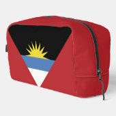 Flagge von Antigua und Barbuda Waschbeutel (Rechte Ecke)