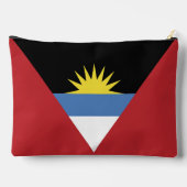 Flagge von Antigua und Barbuda Zubehörtasche (Rückseite)