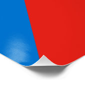 Flagge von Äquatorialguinea Poster (Ecke)