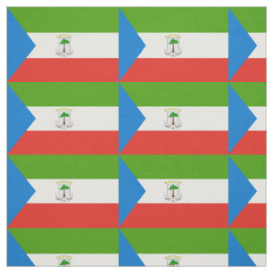 Flagge von Äquatorialguinea Stoff