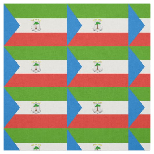 Flagge von Äquatorialguinea Stoff (Muster)
