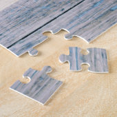 Flagge von Argentinien auf Holz Puzzle (Seite)