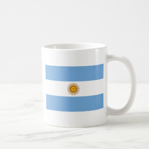 Flagge von Argentinien- - Banderade Argentinien Kaffeetasse