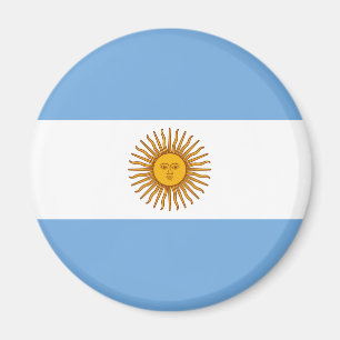 Flagge von Argentinien- - Banderade Argentinien Magnet