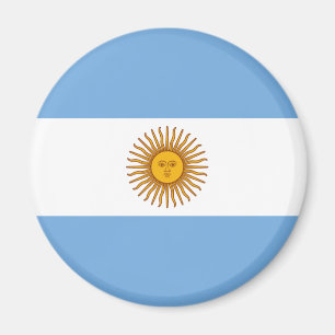Flagge von Argentinien- - Banderade Argentinien Magnet