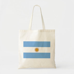 Flagge von Argentinien- - Banderade Argentinien Tragetasche
