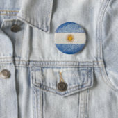Flagge von Argentinien Button (Beispiel)