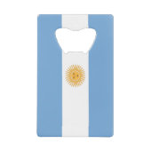 Flagge von Argentinien Geldbeutel Flaschenöffner (Vorderseite)