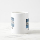 Flagge von Argentinien Kaffeetasse (Mittel)
