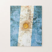 Flagge von Argentinien Puzzle (Vertikal)