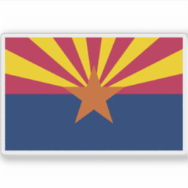 Flagge von Arizona Aufkleber
