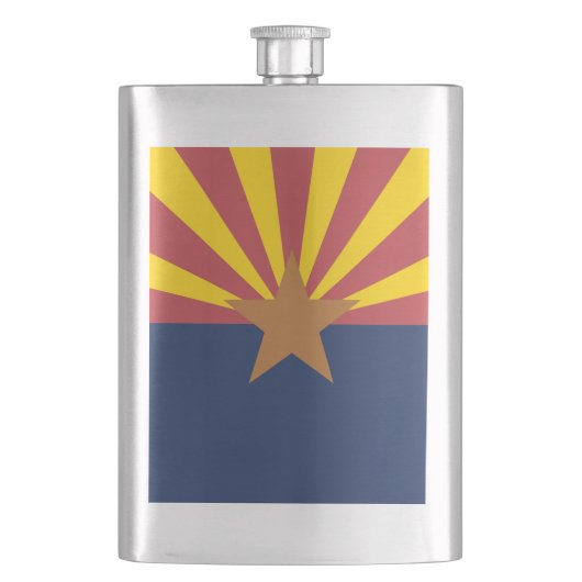 Flagge von Arizona Flachmann (Vorderseite)