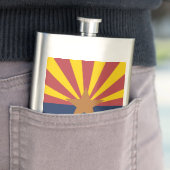 Flagge von Arizona Flachmann (Beispiel)