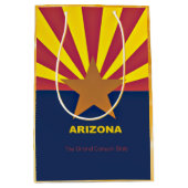 Flagge von Arizona Mittlere Geschenktüte (Vorderseite)