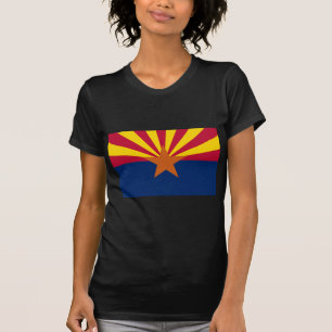 Flagge von Arizona T-Shirt