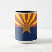 Flagge von Arizona Tasse (Zentrum)