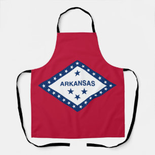 Flagge von Arkansas Schürze
