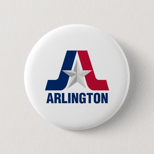 Flagge von Arlington, Texas Button (Vorderseite)